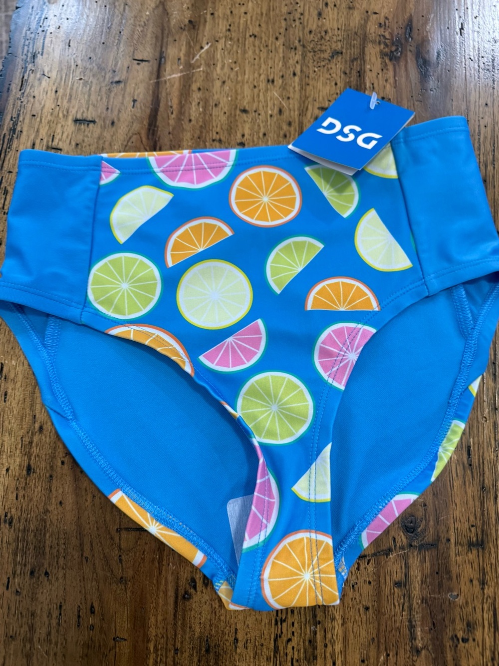 DSG swim bottoms for girls size large NWT